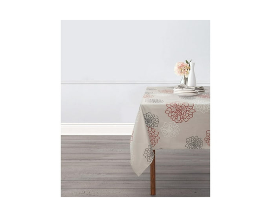 Hometrends Fabric Tablecloth - 52inx70in