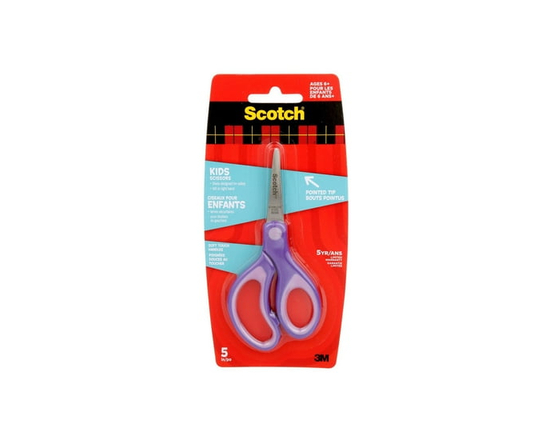 Ciseaux pour enfants 1442P-C Scotch(MC), bout pointu, prise douce