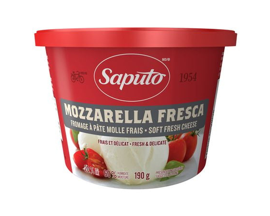 Saputo Mozzarella Fresca Cheese