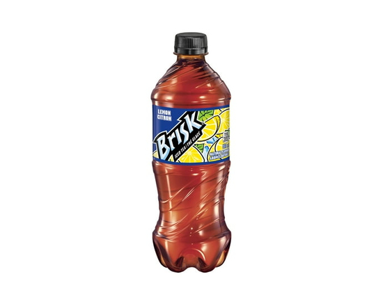 Brisk Lemon Iced Tea 591mL, Bottle - 591 mL