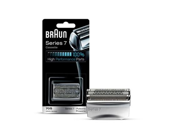 Braun Series 7 70S Electric Shaver Head Replacement Cassette – Silver - S