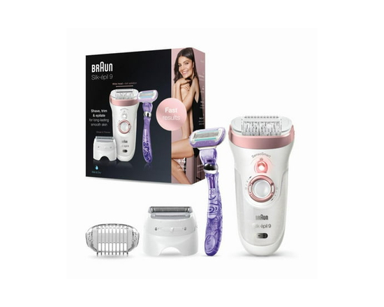 BRAUN LEG EPILATOR SES 9 ROSE GOLD WHITE