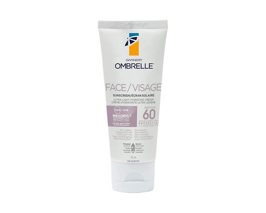Ombrelle Sensitive Expert+ Face Sunscreen Spf 60, 75ml - 75 MLT - 2,54 oz