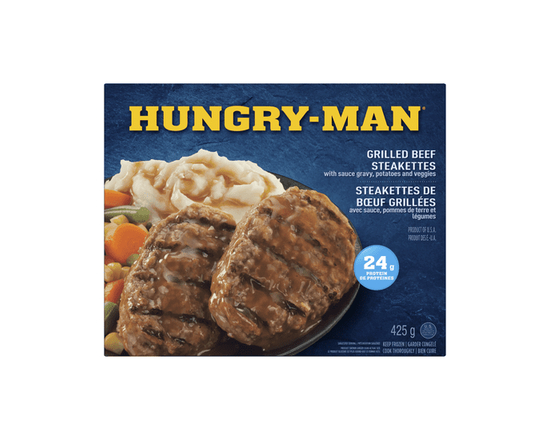 Hungry-Man® Steakette de boeuf grillée - 425 g