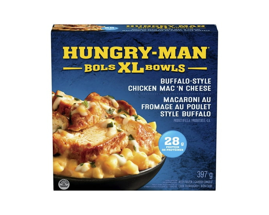 Hungry Man XL Fromage/Poulet Buf - 397 g