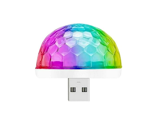 Borne USB Pocket Disco Light