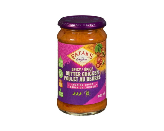 Patak's Spicy Butter Chicken Cooking Sauce - 400 mL