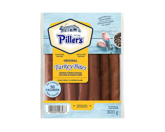 Piller's Turkey Bites® Gluten Free Original Smoked Turkey Sausage