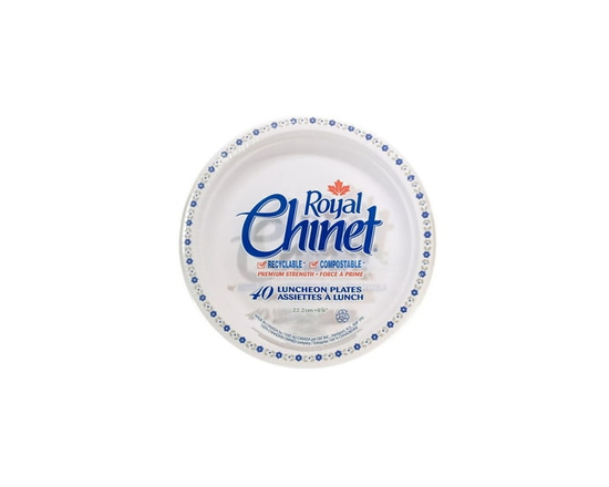 Royal Chinet Luncheon Plate - 8 3/4"