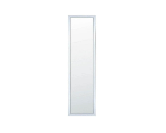 Hometrends Value Door Mirror 14x50in White, Full Length Rectangular Door Mirror, Has Frame, Wall Mounted Mirror - 14x50in
