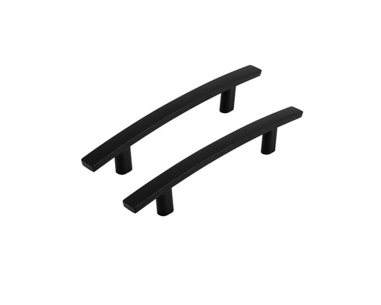Era Arched Pull 2-Pack Black - 5.90 x 1.29 in