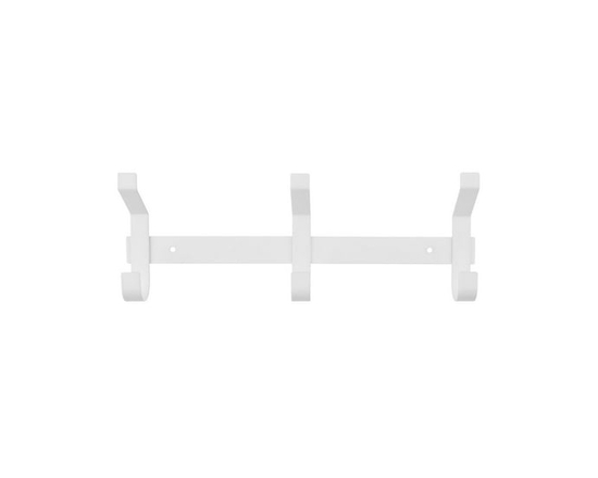 Era Modern Metal 3 Hook, 15x5.12in., White