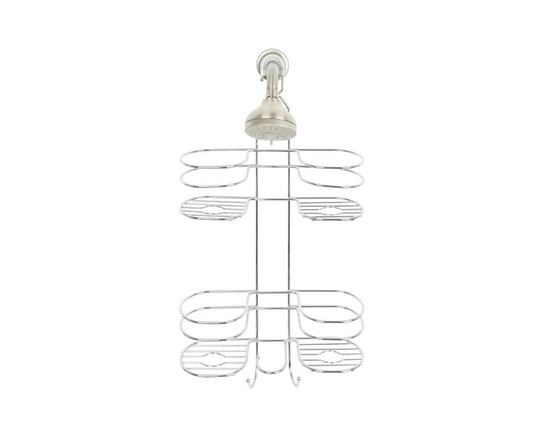 Era Danny Shower Caddy, Chrome - 13.19" x 24.23"