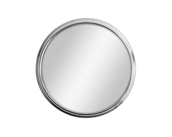Era Shire Suction Fogless Mirror with Suction Cups, Chrome 6in Diameter - 6X6 IN