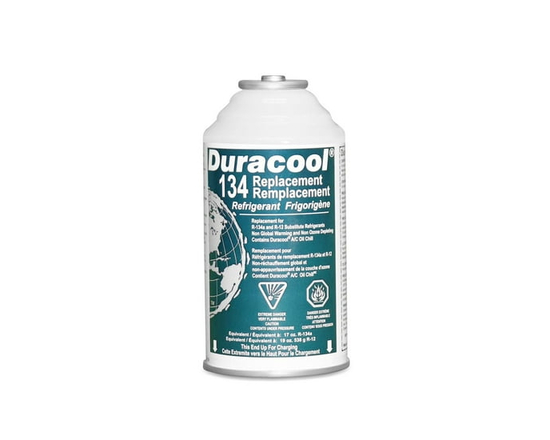 Duracool® 12a/134 Replacement Refrigerant 6 oz. Can Mobile A/C Refrigerant, Contains Duracool® A/C Oil Chill™ - 6