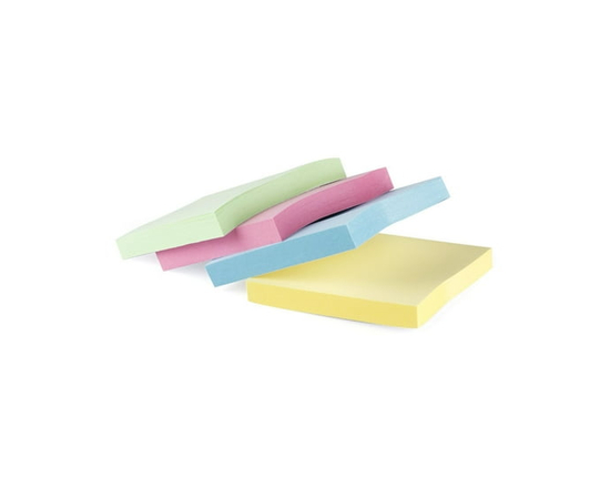 Pg 3X3 Pastel Notes 4Pk - 3