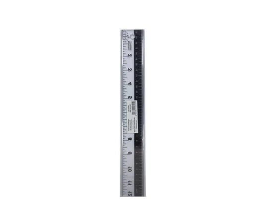Pen+Gear Big Number Ruler 30 inch Black Measuring Tool for Student School Office - 12 in. L x 1.6 in. W