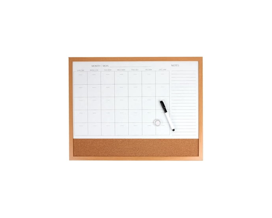Pg 17X23 Calendar Combo Board Mdf Frame