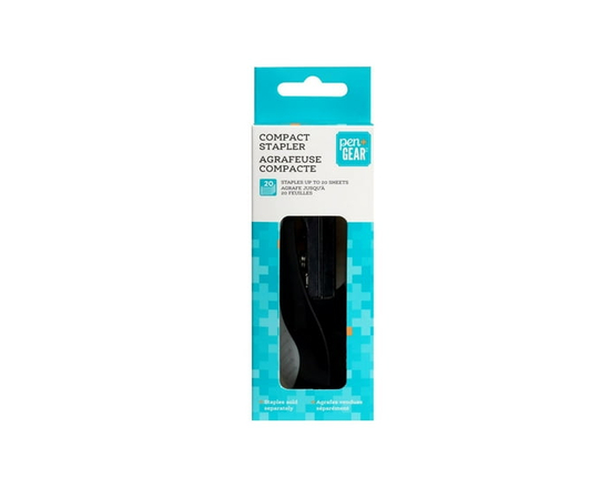 Pen+Gear Compact Stapler- Grey