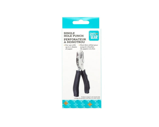 Pen+Gear Single Hole Punch - 5.8 in. L x 2.8 in. W x 0.75 in. H