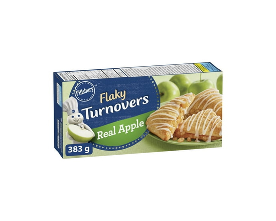 Pillsbury Flaky Turnovers Real Apple, 383 g - 383 g