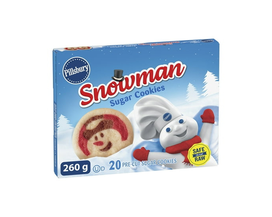 Pillsbury Ready to Bake! Sugar Cookies Snowman - 260 g