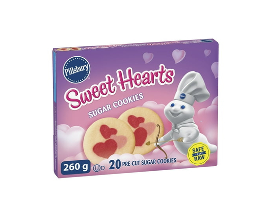 Pillsbury Ready to Bake! Sugar Cookies Sweet Hearts - 260 g