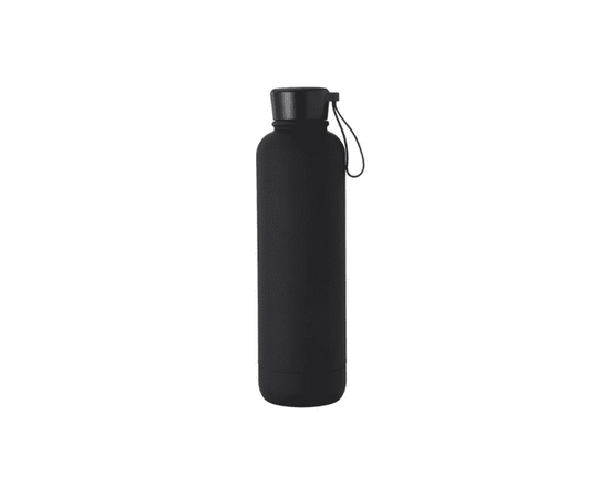 Mainstays 17oz Double Wall Vacuum Insulated Bottle (Black)