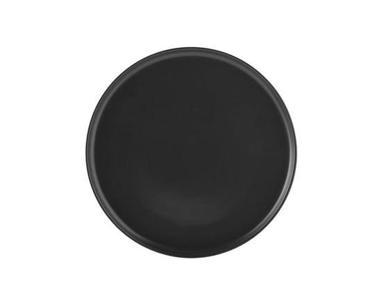 Mainstays Alessandra Matte Black Stoneware Dinner Plate - 1