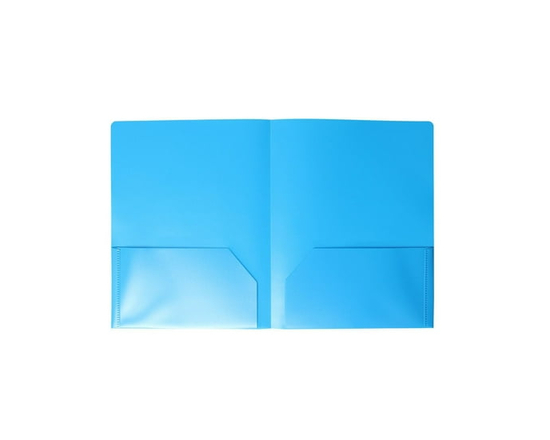 Pen+Gear Poly Twin Pocket Portfolio - Letter