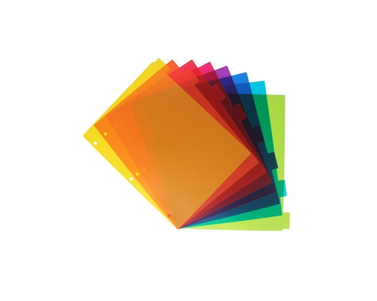 Poly 8 Tab Dividers
