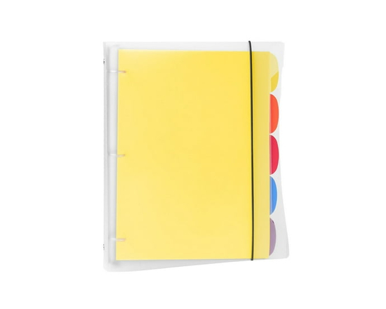 "Pen+Gear Classeur Poly 1" avec Onglets"