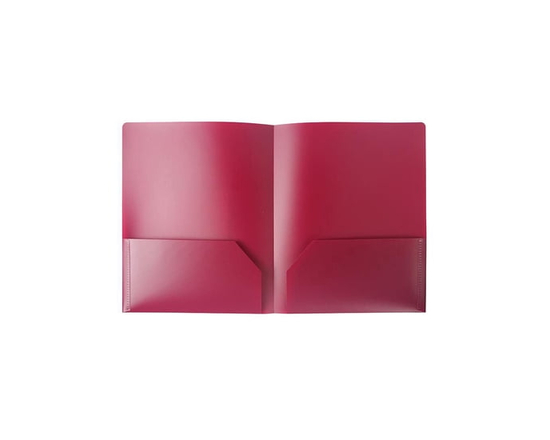 Pen+Gear Poly Twin Pocket Portfolio - Letter size