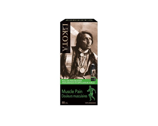 Analgésique en applicateur à bille Douleurs musculaires de Lakota