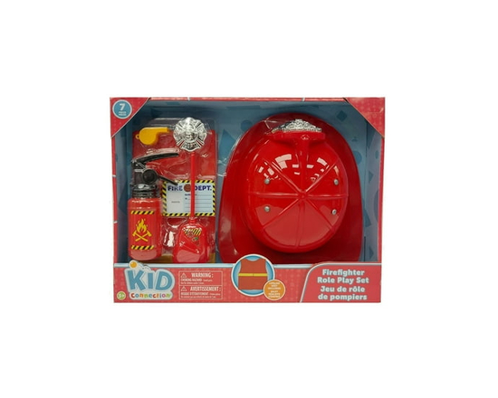 Kid Connection Jeu de rôle pompier, 7 pièces, gilet réaliste inclus