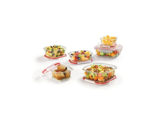 Starfrit LocknLock Glass 12-piece set