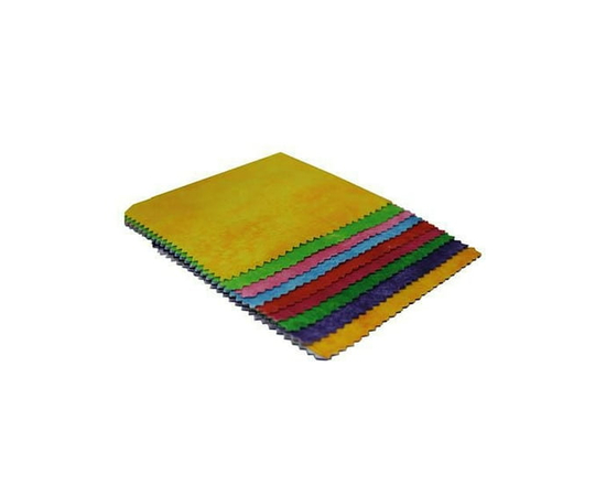Fabric Palette Paquet de carrés de tissus texturés de 5"x5" -Texturés
