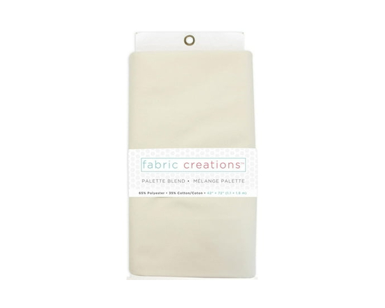 FABRIC CREATIONS 65/35 Polycotton Pre-Cut Fabric, Blue, 1.83 × 1.07 m (2 × 1.17 yd), Royal - 2 yards x 42" / 1.83 x 1.07 m (White)