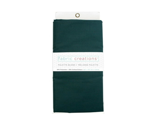FABRIC CREATIONS 65/35 Polycotton Pre-Cut Fabric, Green, 1.83 × 1.07 m (2 × 1.17 yd) - 2 yards x 42" (Green)