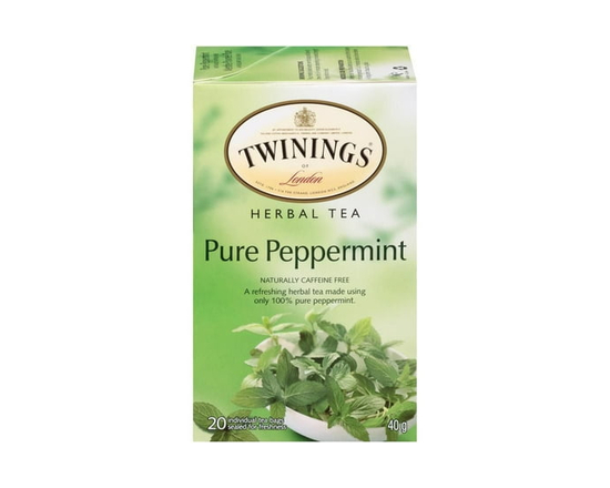 Twinings Tisane à la Menthe Poivrée Pure - 40 g