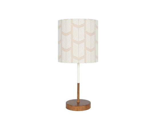 Hometrends Metal stick Table Lamp - 17 IN