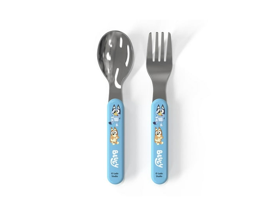 Zak Designs Bluey 2pc Cutlery Set