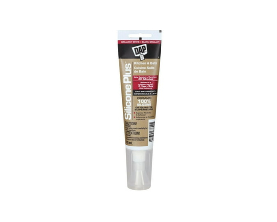 DAP SIlicone Plus Cuisine et Salle de Bain, 83ml, Transparent - 83ml