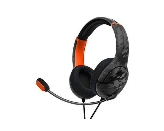 PDP AIRLITE Wired Headset: Atomic Carbon For Xbox Series X S, Xbox One, & Windows 10/11 PC