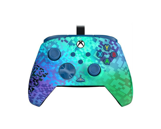 PDP REMATCH Advanced Wired Controller: Glitch Green - Xbox Series X S, Xbox One, & Windows 10/11
