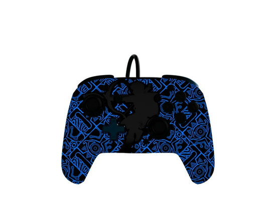 PDP REMATCH GLOW Wired Controller: Sheikah Shoot - Nintendo Switch, & Nintendo Switch - OLED Model