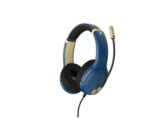 PDP AIRLITE Wired Headset: Brave Blue - Nintendo Switch, Nintendo Switch Lite, & Nintendo Switch - OLED Model