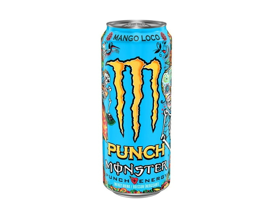 MONSTER ENERGY, Mango Loco, 473mL, Can - 473 mL