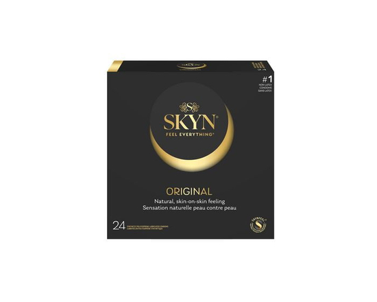 SKYN Original Non-Latex Lubricated Condoms, 24 Count