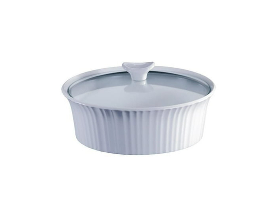 CorningWareâ„¢ French White 2.5QT Casserole - 2.5QT